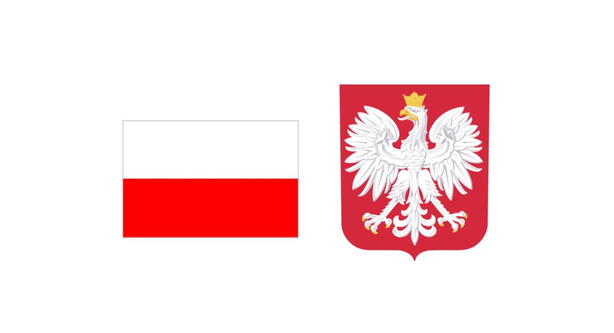 godło i flaga polska